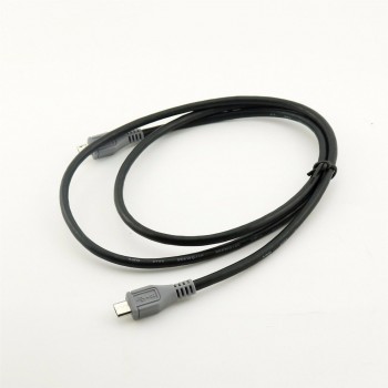 1pc Micro USB Type B Male To Micro B Male 5Pin Converter OTG Adapter Lead Data Cable 20cm / 1m 3ft