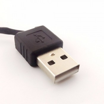 1pcs USB 2.0 A Male to A Female Extension Retractable Cable Data Sync Charger Cord 75cm