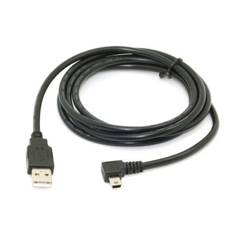 USB 2.0 Male to Mini USB Left amp; Right Angled 90 Degree Cable 0.5m 1.8m 3m 5m 50cm 180cm for Camera MP4 Tablet