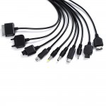 1PC 10 in 1 Charger USB Cable for iPod Motorola Nokia Samsung LG Sony Ericsson K750 Consumer Electronics Data Cables