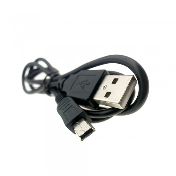 SHELI Data Sync Flat Mini USB A Male To Mini 5 Pins B Charger V3 USB Cable For MP3 MP4 MP5 Player Camera Radio Bluetooth DVD