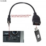 vovotrade 3.5mmAudio AUX Jack to USB 2.0 Type A Female OTG Converter Adapter HDMI Cables Splitter Switch Extender To RCA