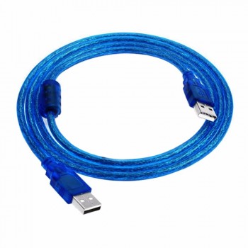 USB 2.0 Cable A Male to A Male Plug USB 2.0 High Speed USB to USB Data Transfer Cable 1.5m for Computer Camera Speaker Printers