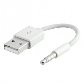 USB Charger Data SYNC Cable for Apple iPod Shuffle 3rd 4th 5th Generation 3.5mm