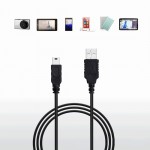 Marsnaska 50cm Phone Adapter Mini USB 2.0 A Male to Mini 5 Pin B Charge Data Cable Adapter For MP3 Mp4 Player Digital Camera
