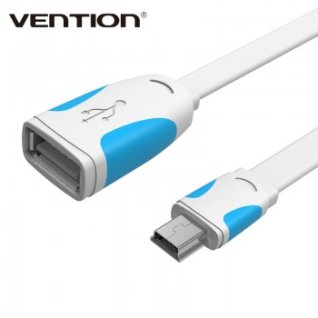 Vention Mini USB 2.0 OTG Cable Mini USB Otg Data Cable Adapter 10cm/20cm male to female for Tablet PC/MP3/Cellphone /GPS