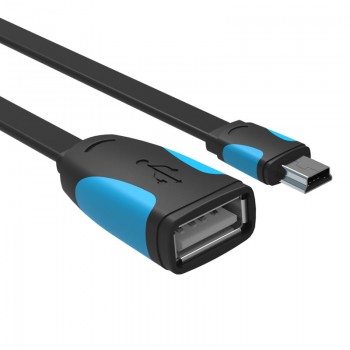 Vention Mini USB 2.0 OTG Cable Mini USB Otg Data Cable Adapter 10cm/20cm male to female for Tablet PC/MP3/Cellphone /GPS