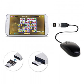 OTG Adapter USB to Micro USB Converter Flash Drive Connector for Android Smartphone Tablet PC With OTG to Flash Mouse Keyboard