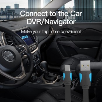 Vention MiNi USB Cable 25cm 50cm 100cm 150cm 200cm Mini Usb to Usb Data Sync Charger Cable for MP3 MP4 Camera HDD Mobile Phone