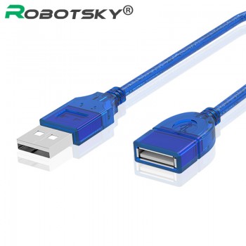 High Quality USB 2.0 A Male AM to USB 2.0 B Type FeMale Extension Printer Wire Cable USB2.0 Cable 0.3m