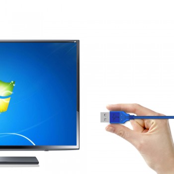 High Quality USB 2.0 A Male AM to USB 2.0 B Type FeMale Extension Printer Wire Cable USB2.0 Cable 0.3m