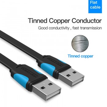 Vention USB to USB Male to Male 2.0 3.0 Extension Cable High Speed USB3.0 Data Cable For HDD Car Radiator Webcom Cable Extender