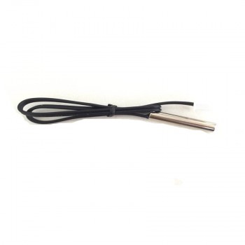 free delivery 1pcs 1 m NTC thermistor temperature sensor waterproof probe wire 5 K 1% 3470 black