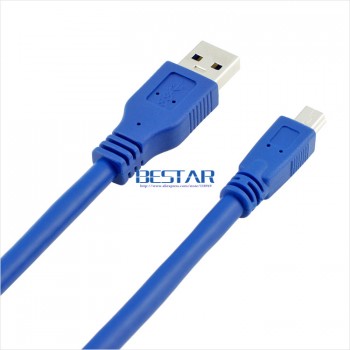 USB 3.0 A Male AM to Mini USB 3.0 Mini 10pin Male USB3.0 Cable 0.3m 0.6m 1m 1.5m 1.8m 3m 5m 1ft 2ft 3ft 5ft 6ft 10ft 3 5 Meters