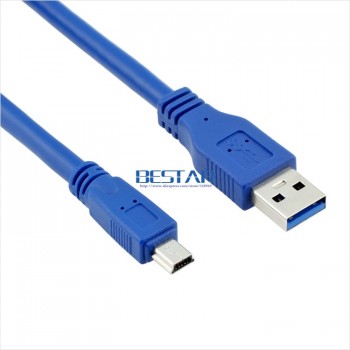USB 3.0 A Male AM to Mini USB 3.0 Mini 10pin Male USB3.0 Cable 0.3m 0.6m 1m 1.5m 1.8m 3m 5m 1ft 2ft 3ft 5ft 6ft 10ft 3 5 Meters