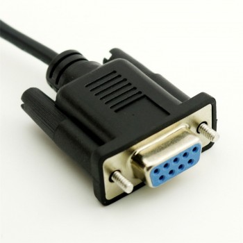 1pcs RS232 DB9 Female to USB 2.0 A Female Serial Cable Adapter Converter 8 Inch 25cm