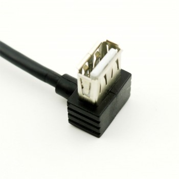 1pcs RS232 DB9 Female to USB 2.0 A Female Serial Cable Adapter Converter 8 Inch 25cm