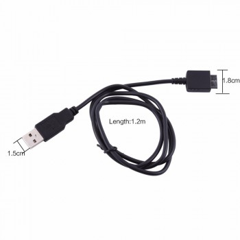 USB2.0 Sync Data Charger Cable 120mm Cable For Sony NWZ-A864 A865 A866 S754F S764 Walkman MP3 Player For Sony A S X Series