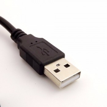 1pcs High Speed USB A Male to Mini 5 Pin Male Left Angled Data Charger Adapter Cable 30cm