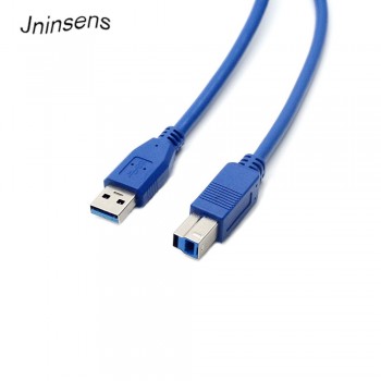Jninsens USB 3.0 A to B Printer Cable Type USB A Male to Male B Print Cable Wire Cord for Printer Supper Speed 0.3/0.5/1/1.5/3m