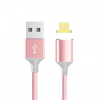Braid Micro Mini USB Cables Magnetic Data Charger Cord Fast Charging Cable for Asus Nokia Xiaomi Samsung HTC LG Sony Android