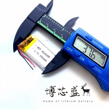 402035 3.7V 350mAh 042035 Lithium Polymer Li-Po li ion Rechargeable Battery cells For Mp3 MP4 MP5 GPS mobile tablet battery