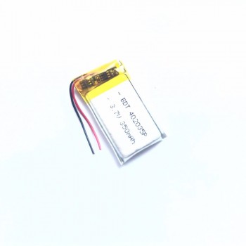 402035 3.7V 350mAh 042035 Lithium Polymer Li-Po li ion Rechargeable Battery cells For Mp3 MP4 MP5 GPS mobile tablet battery