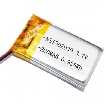 200mAh 250mAh 3.7V 502025 Lithium Polymer Li-Po Li ion Rechargeable Battery Lipo Cells For MP3 MP4 Toys Speaker Tachograph POS