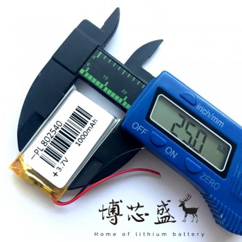 li po li-ion batteries lithium polymer battery 3 7 v lipo li ion rechargeable lithium-ion for 852540 1000 mah 802540 speaker