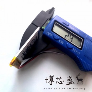 3.7V,500mAH,[303040]Three lead lines PLIB; polymer lithium ion / Li-ion battery for dvr,GPS,mp3,mp4,cell phone,speaker