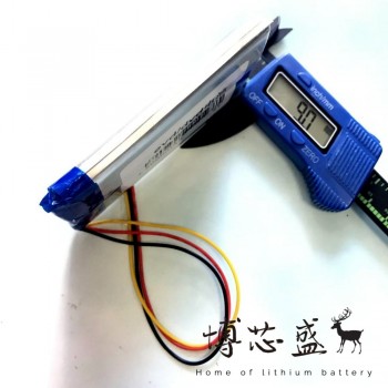 7.4V mobile DVD battery 906090 5000mAh portable DVD battery EVD large capacity lithium polymer battery custom Rechargeable Li-io
