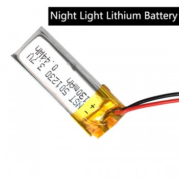 3.7V 130mAh 501230 Lithium Polymer LiPo li ion Rechargeable Battery Lipo cells For mobile Bluetooth earphone speaker MP3 MP4 New