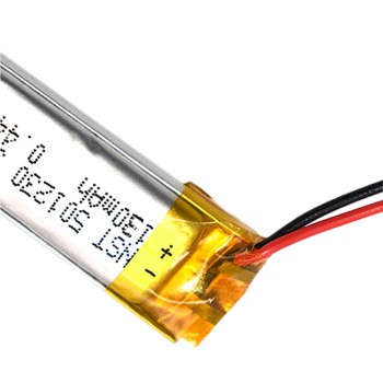 3.7V 130mAh 501230 Lithium Polymer LiPo li ion Rechargeable Battery Lipo cells For mobile Bluetooth earphone speaker MP3 MP4 New