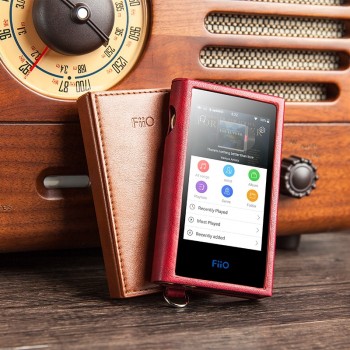 FiiO SK-M9 leather case for Music player M9 Red color