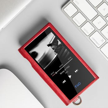 FiiO SK-M9 leather case for Music player M9 Red color