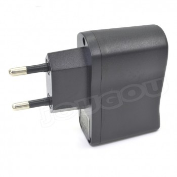 Universal EU Plug AC 100-240V DC 5V 1A 1000mA USB Charger Adapter Power Supply Wall Home Office