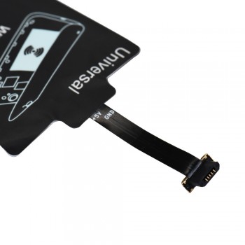 VOBERRY Qi Wireless Charging Receiver Adapter Card Charger Module Mat Chip for Samsung Galaxy S5 i9600 5V 1.5A