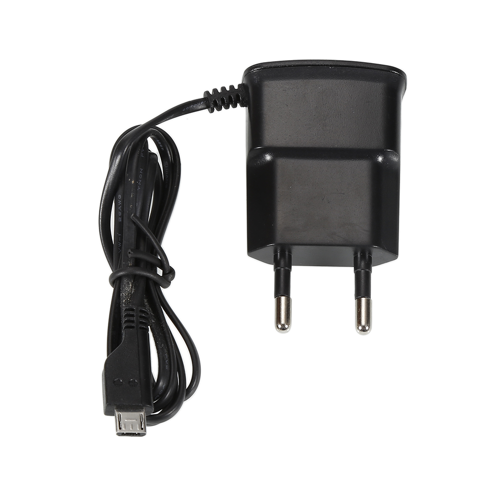 Portable Universal 5V AC Wall Charger Adapter With Cable Charging Tools Black US/UK/EU Plug for smartphone Mp4 mp3