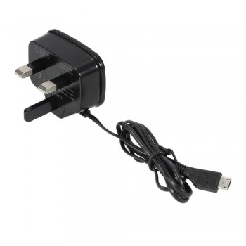 Portable Universal 5V AC Wall Charger Adapter With Cable Charging Tools Black US/UK/EU Plug for smartphone Mp4 mp3