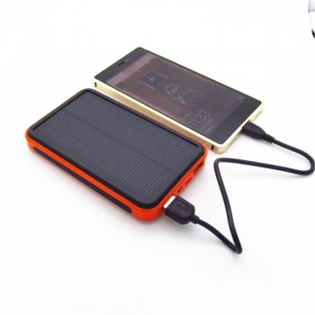Waterproof Solar Power Bank Real 20000 mAh Dual USB External Polymer Battery Charger Outdoor Light Lamp Powerbank Universal
