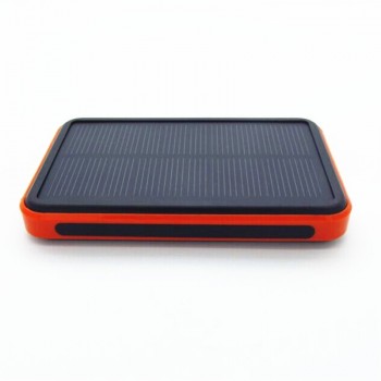 Waterproof Solar Power Bank Real 20000 mAh Dual USB External Polymer Battery Charger Outdoor Light Lamp Powerbank Universal
