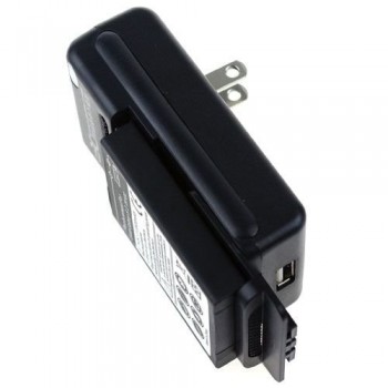 Universal Wall Travel Charger for Cell Phone PDA Camera Li-ion Battery with USB