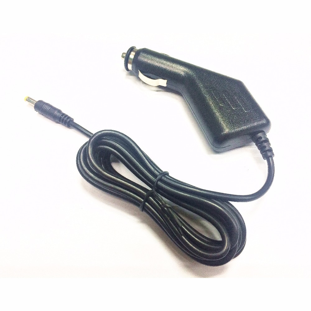 12V Car Vehicle Power Charger Adapter w/4.0mm Cord For Axion Portable DVD Player