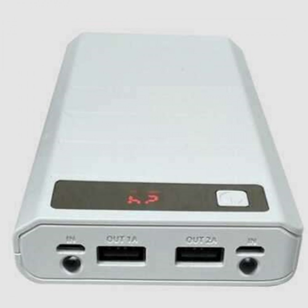 Marsnaska Hot Sale Portable USB Power Bank Shell Box DIY USB Mobile Power Bank Charger Case Pack 8pcs 18650 Battery Holder LCD