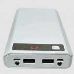 Marsnaska Hot Sale Portable USB Power Bank Shell Box DIY USB Mobile Power Bank Charger Case Pack 8pcs 18650 Battery Holder LCD