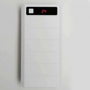 Marsnaska Hot Sale Portable USB Power Bank Shell Box DIY USB Mobile Power Bank Charger Case Pack 8pcs 18650 Battery Holder LCD