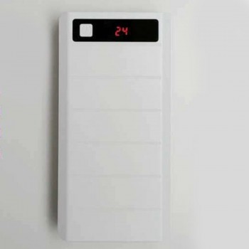Marsnaska Hot Sale Portable USB Power Bank Shell Box DIY USB Mobile Power Bank Charger Case Pack 8pcs 18650 Battery Holder LCD