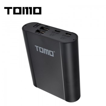 2018 TOMO T4 18650 Power Bank Battery Box Charger 2 Usb Ports 5V2A Charging 18650 lithium batteries LCD Screen Charger Case