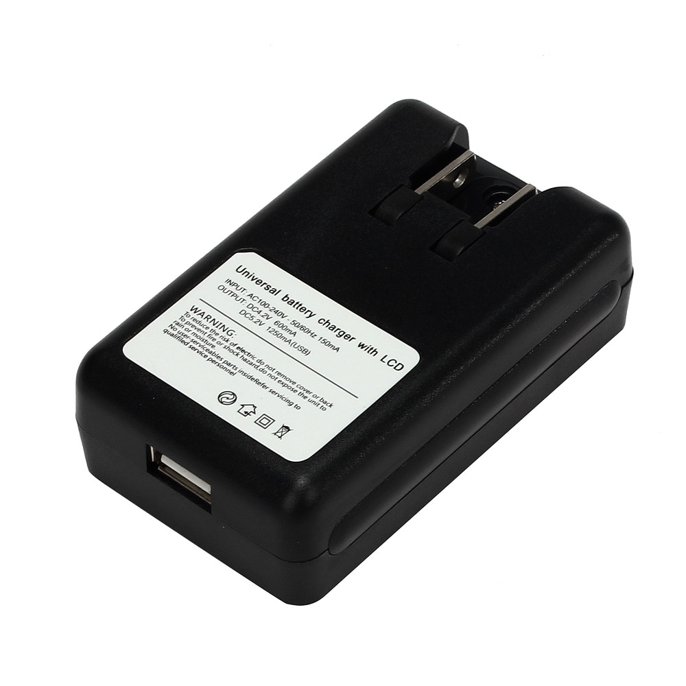 EPULA Fashion MiniNew YIBOYUAN Universal Battery Charger + USB-Port For Smartphone Battery for Mp3 Mp4 players For Samsung, Sany