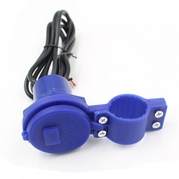 Superior Quality Waterproof 12V To 5V 1.5A Motorcycle Smart Phone GPS USB Charger Power Adapter Feb07